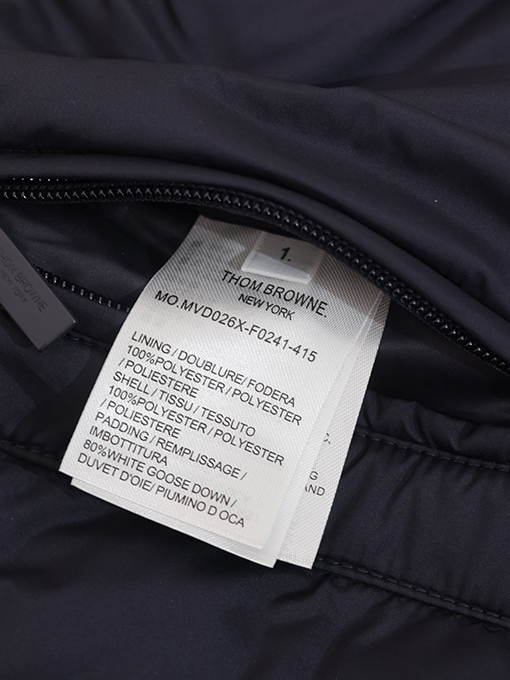 トムブラウン 24 FW 新しいダウンベスト