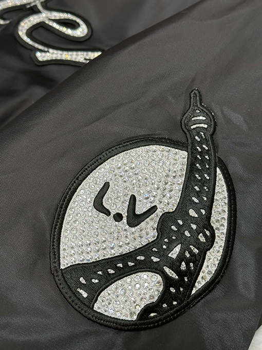 ルイヴィトン 刺繍カラーダイヤモンド章仔パッチワークベースボール服