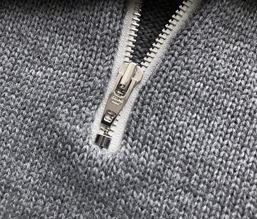 セリーヌコピー 24 FW 新しいカシミヤ半高襟ジッパーセーター
