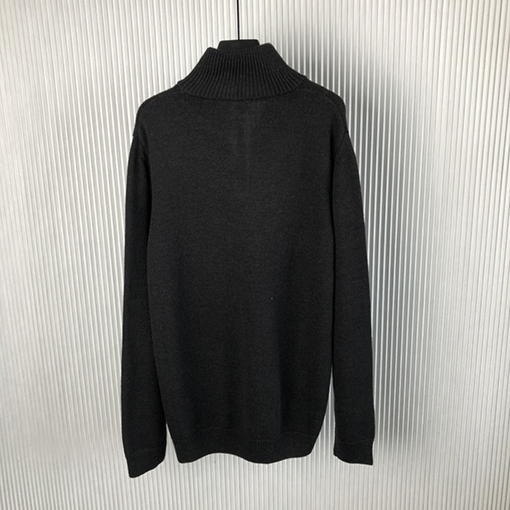 セリーヌコピー 24 FW 新しいカシミヤ半高襟ジッパーセーター