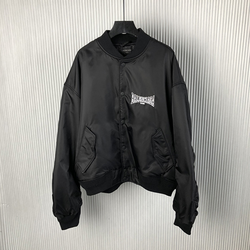バレンシアガ 24 FW 新しい Bomber 軽量コットンジャケット