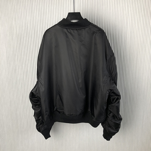 バレンシアガ 24 FW 新しい Bomber 軽量コットンジャケット