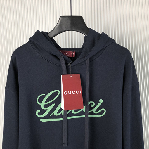 グッチ 24 FW 新しいニット綿フード付きパーカー