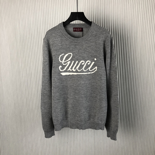 グッチスーパーコピー 24 FW Guccインレイウールプルオーバーセーター