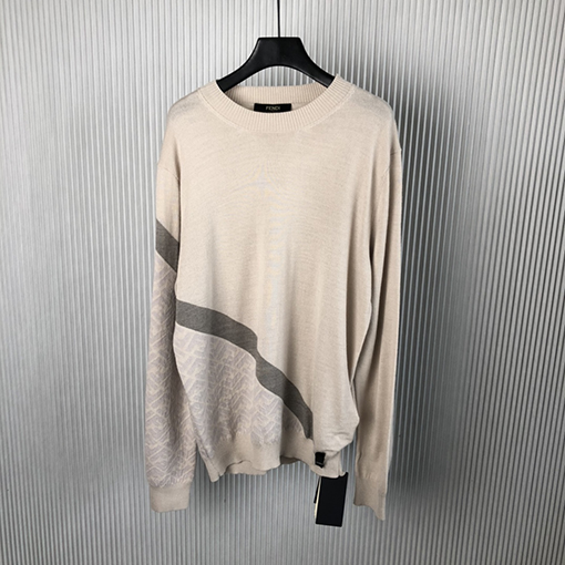 フェンディ 24 FW 新しいラウンドネックプルオーバーセーター