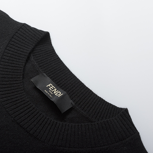 フェンディ 24 FW 新しいラウンドネックプルオーバーセーター