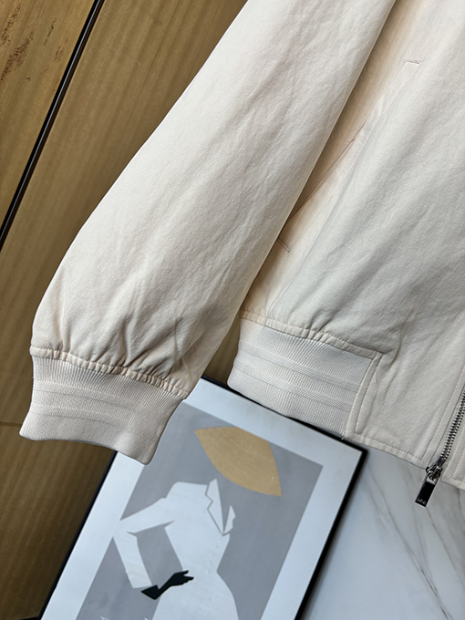ディオールレディース 24 FW 新しいスタンドカラーニット長袖ジャケット