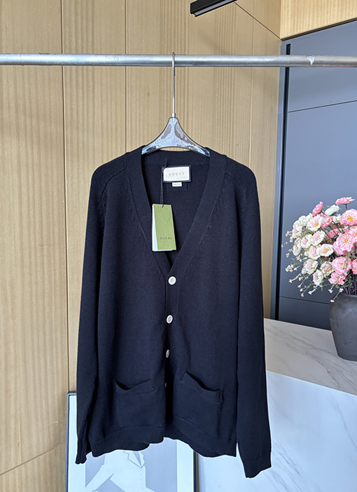 グッチコピーレディース 24 FW 新しいニット長袖セーターカーディガン