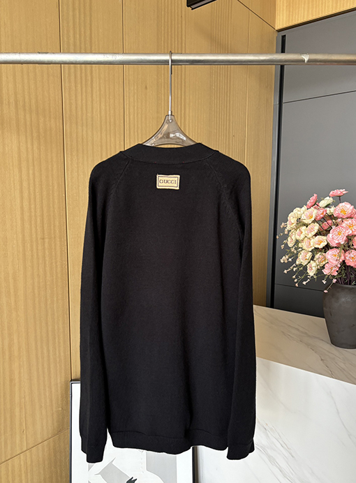 グッチコピーレディース 24 FW 新しいニット長袖セーターカーディガン
