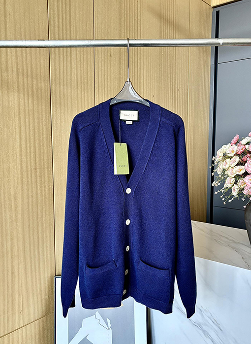 グッチコピーレディース 24 FW 新しいニット長袖セーターカーディガン