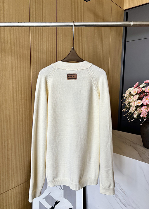 グッチコピーレディース 24 FW 新しいニット長袖セーターカーディガン