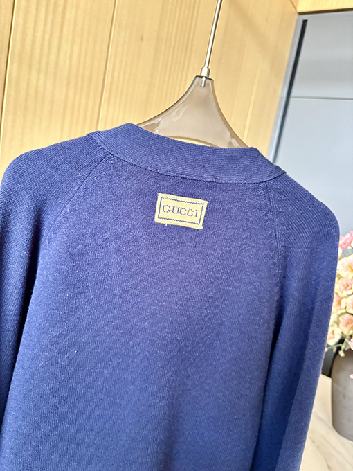 グッチコピーレディース 24 FW 新しいニット長袖セーターカーディガン