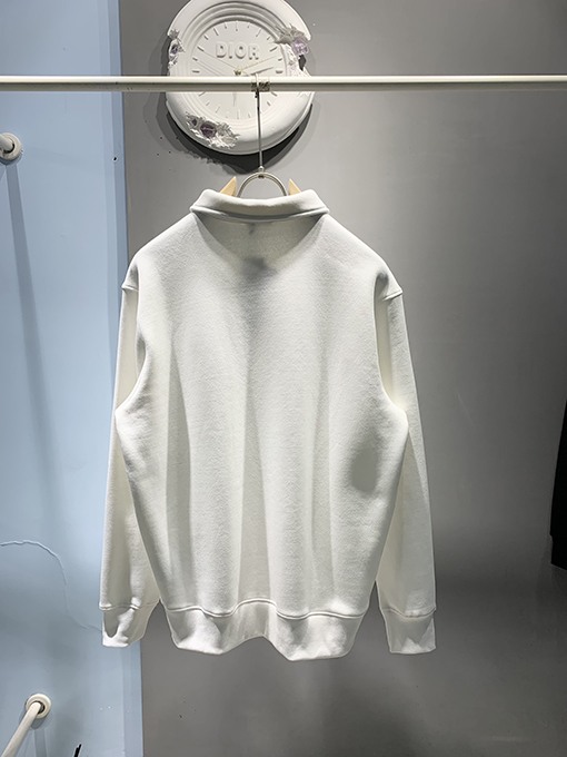 ディオール 24 FW 秋冬の新しいジッパー襟のパーカー