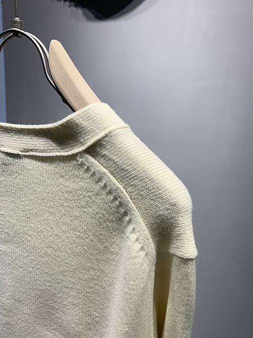 ディオールスーパーコピー 24 FW Christian Dior Tag 新しいウール混紡刺繍カーディガン 