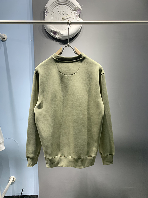 プラダコピー 24 FW 新しい革のポケットの襟のパーカー