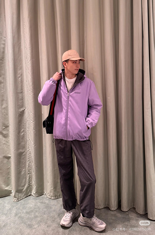 グッチ 24 FW 秋冬新作両面ジップジャケット