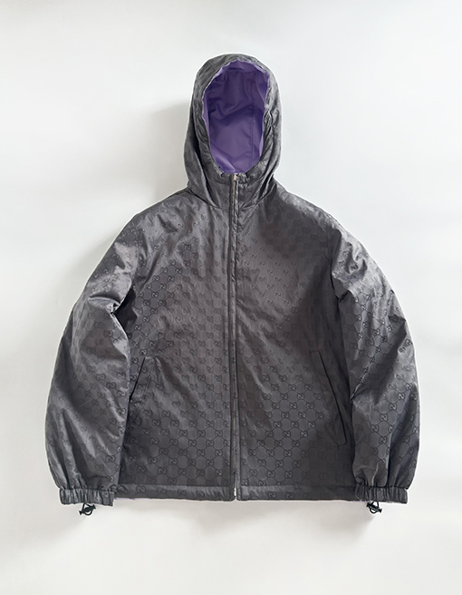 グッチ 24 FW 秋冬新作両面ジップジャケット