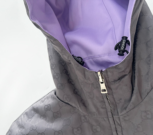 グッチ 24 FW 秋冬新作両面ジップジャケット