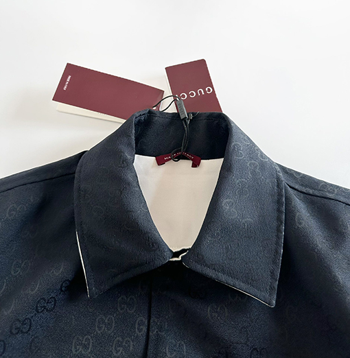 グッチ 24 FW 新しいジャカードダブルGパターンコットンジャケット