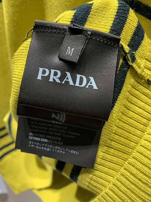 プラダコピー 24 FW 新しいウールのクルーネックシャツ