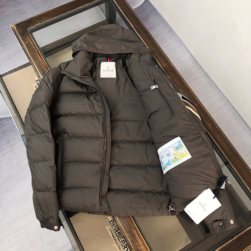 モンクレールスーパーコピー Moncler Solayan メンズトリコロールトリムショートダウンジャケット