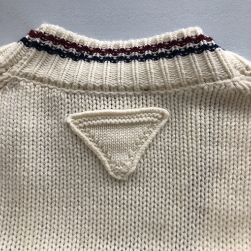 プラダ レディース  24 FW 新しいジャカードカーディガン