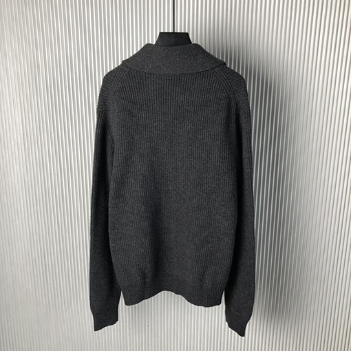ルイヴィトン レディース 24 FW 新しいカシミヤブレンドショールカラーカーディガン