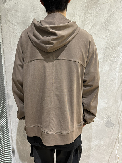 リックオウエンス ステッチボタンジッパーパーカージャケット