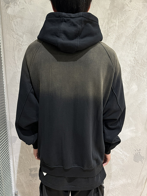 リックオウエンス 新しいグラデーションステッチジッパーパーカージャケット