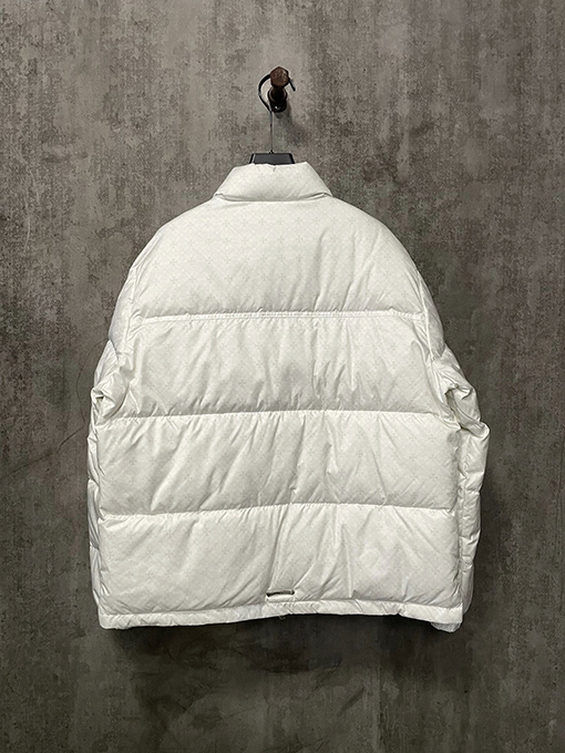 クロムハーツスーパーコピー 24 fw 暗い縞の銀ボタンダウンジャケット