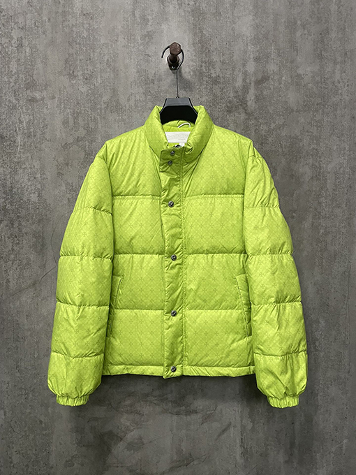 クロムハーツスーパーコピー 24 fw 暗い縞の銀ボタンダウンジャケット