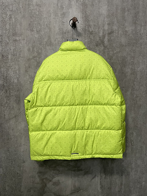 クロムハーツスーパーコピー 24 fw 暗い縞の銀ボタンダウンジャケット
