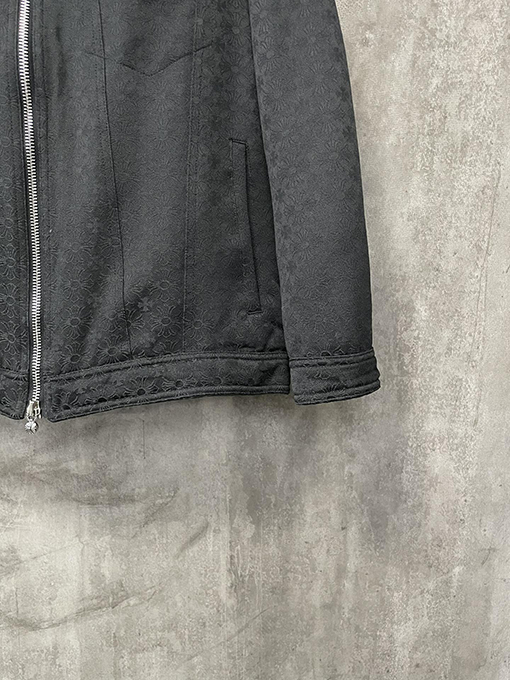 クロムハーツ 新しい老花デニムジャカードダウンジャケット
