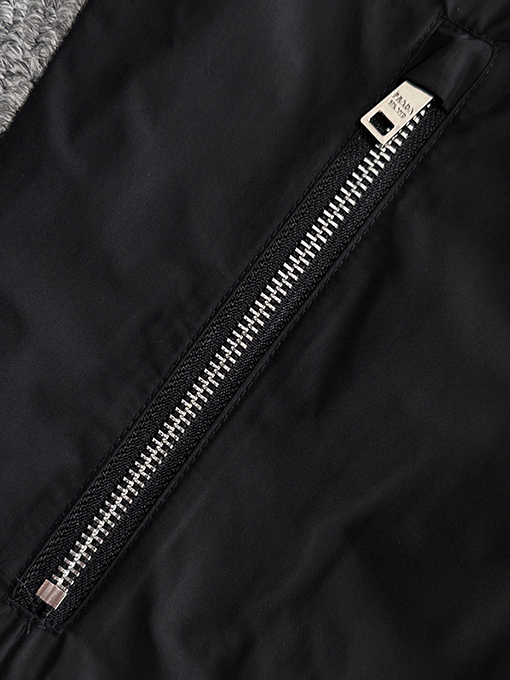 プラダ 新しいジッパー付きフード付きジャケット