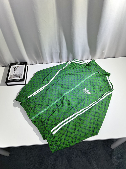 Gucci X Adidas デニムジャカードスポーツジャケット