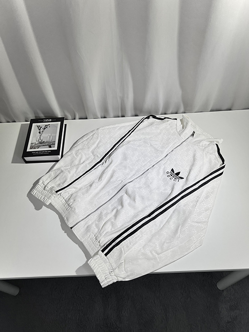 Gucci X Adidas デニムジャカードスポーツジャケット