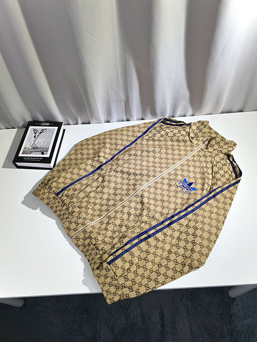 Gucci X Adidas デニムジャカードスポーツジャケット