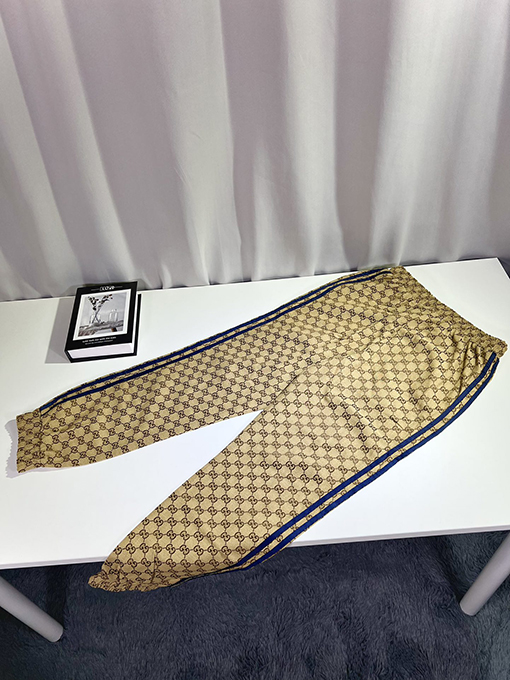 Gucci X Adidasコピー デニムジャカードパンツ