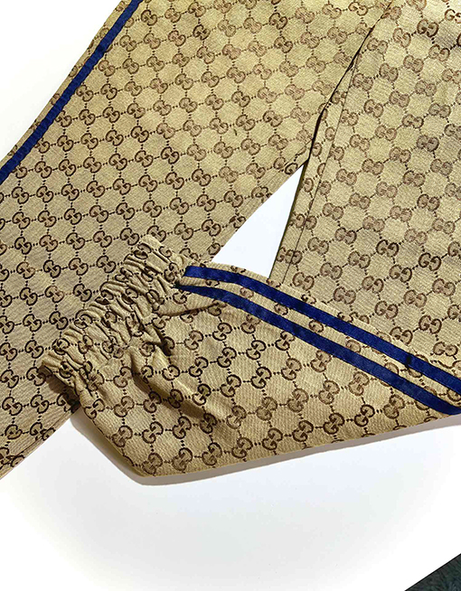 Gucci X Adidasコピー デニムジャカードパンツ