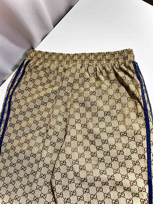 Gucci X Adidasコピー デニムジャカードパンツ