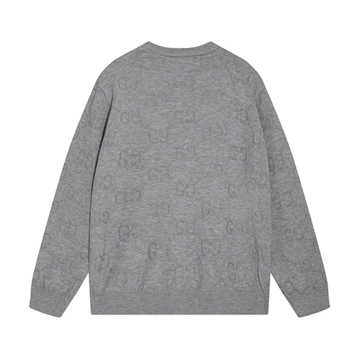 グッチ ダブルGロゴクルーネックウールニットセーター