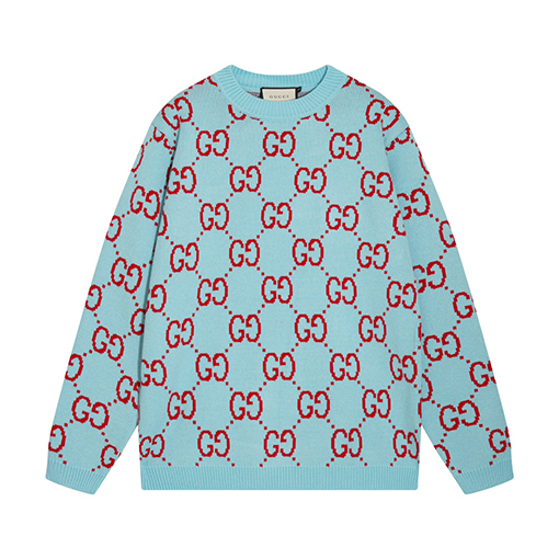 グッチ ダブルGジャカードクルーネックセーター