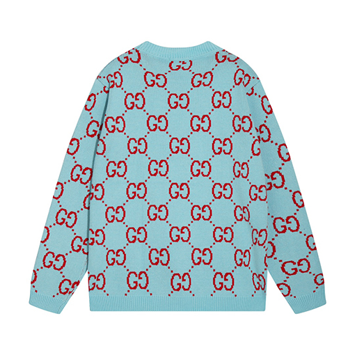 グッチ ダブルGジャカードクルーネックセーター