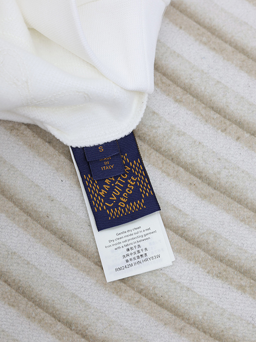 ルイヴィトン 24 Fw 新しい立体刺繍ラウンドネックパーカー