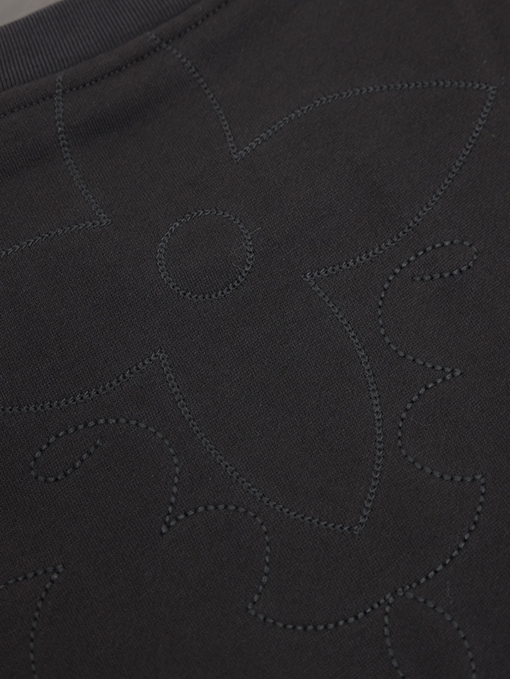 ルイヴィトン 24 Fw 新しい立体刺繍ラウンドネックパーカー