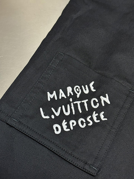 ルイヴィトン ポケット刺繍パンツ