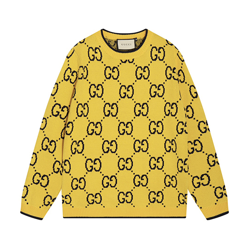 グッチ ダブルGジャカードクルーネックセーター