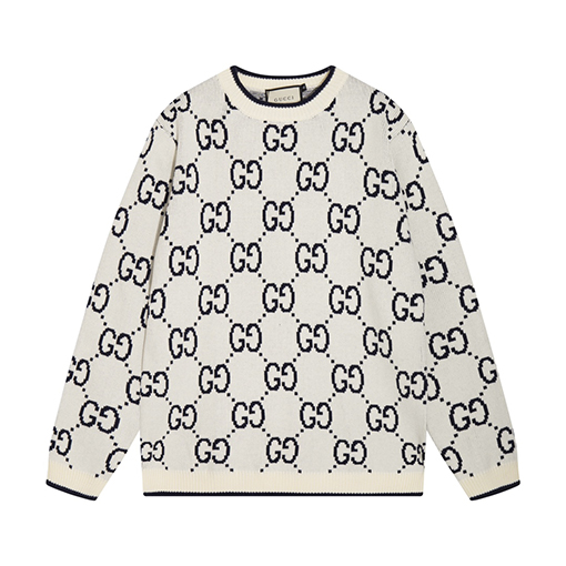 グッチ ダブルGジャカードクルーネックセーター