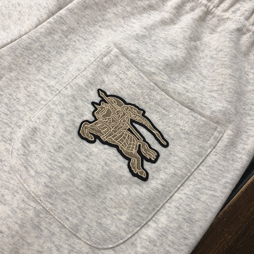 バーバリースーパーコピー ロゴ軍馬騎士ロゴパンツ足首パンツ