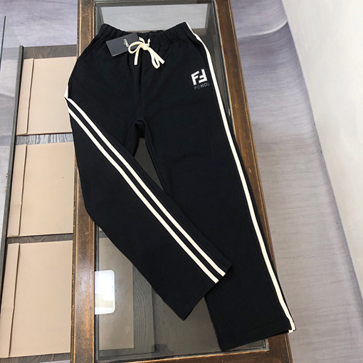 フェンディコピー ロゴロゴパンツストレートパンツ